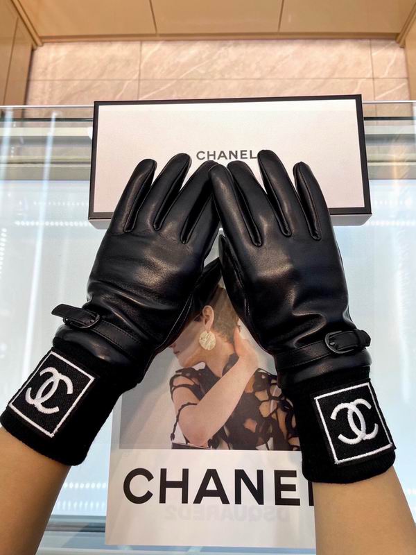 Chanel Gloves M L 083047